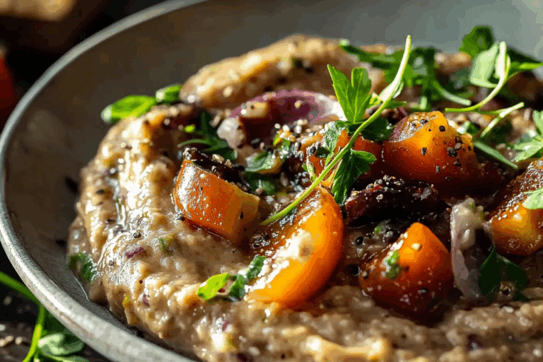 Baba Ganoush Without Tahini
