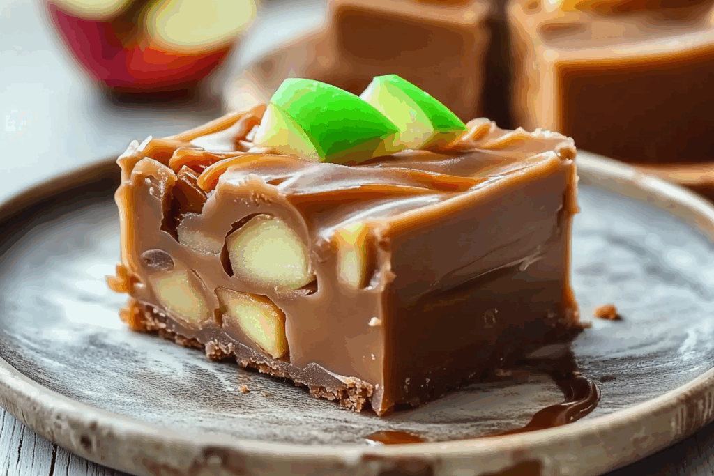 Caramel Apple Fudge