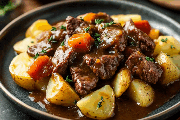 Beef Gravy Potatoes
