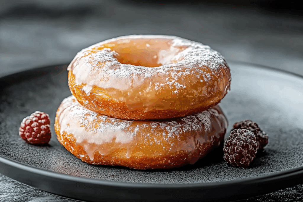 Glazed Old Fashioned Donuts