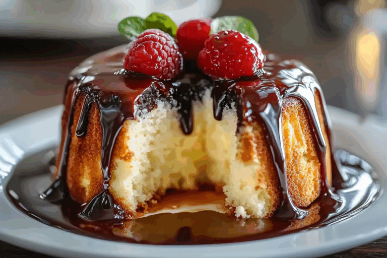 Boston Cream Poke Cake