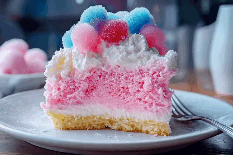 Cotton Candy Cheesecake