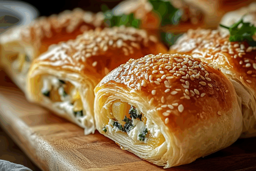 Pogaca – Turkish Rolls with Cheese and Potato Fillings