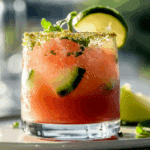 Skinny Watermelon Margarita