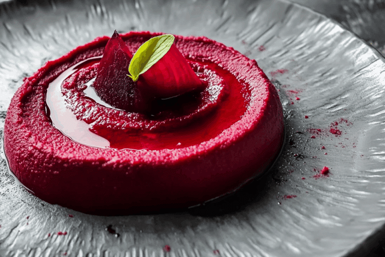 Roasted Beetroot Hummus (Barbie Hummus)