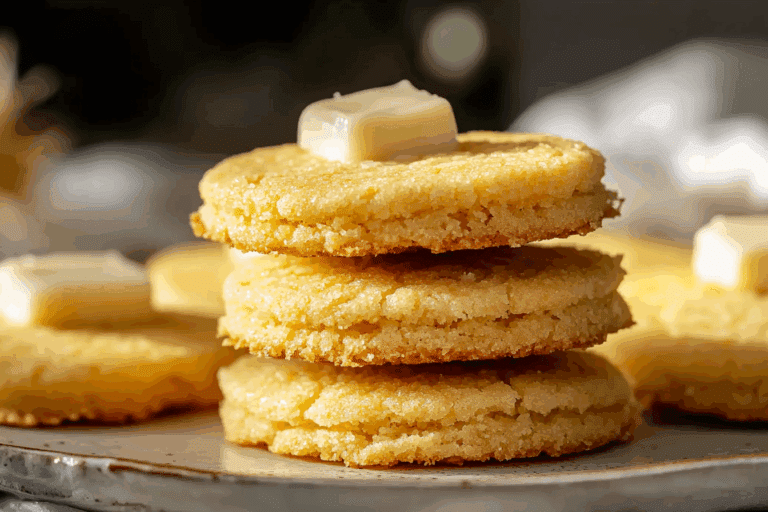 Honey Butter Cornbread Cookies