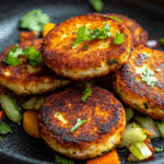 Crispy Tofu and Veggie Patties