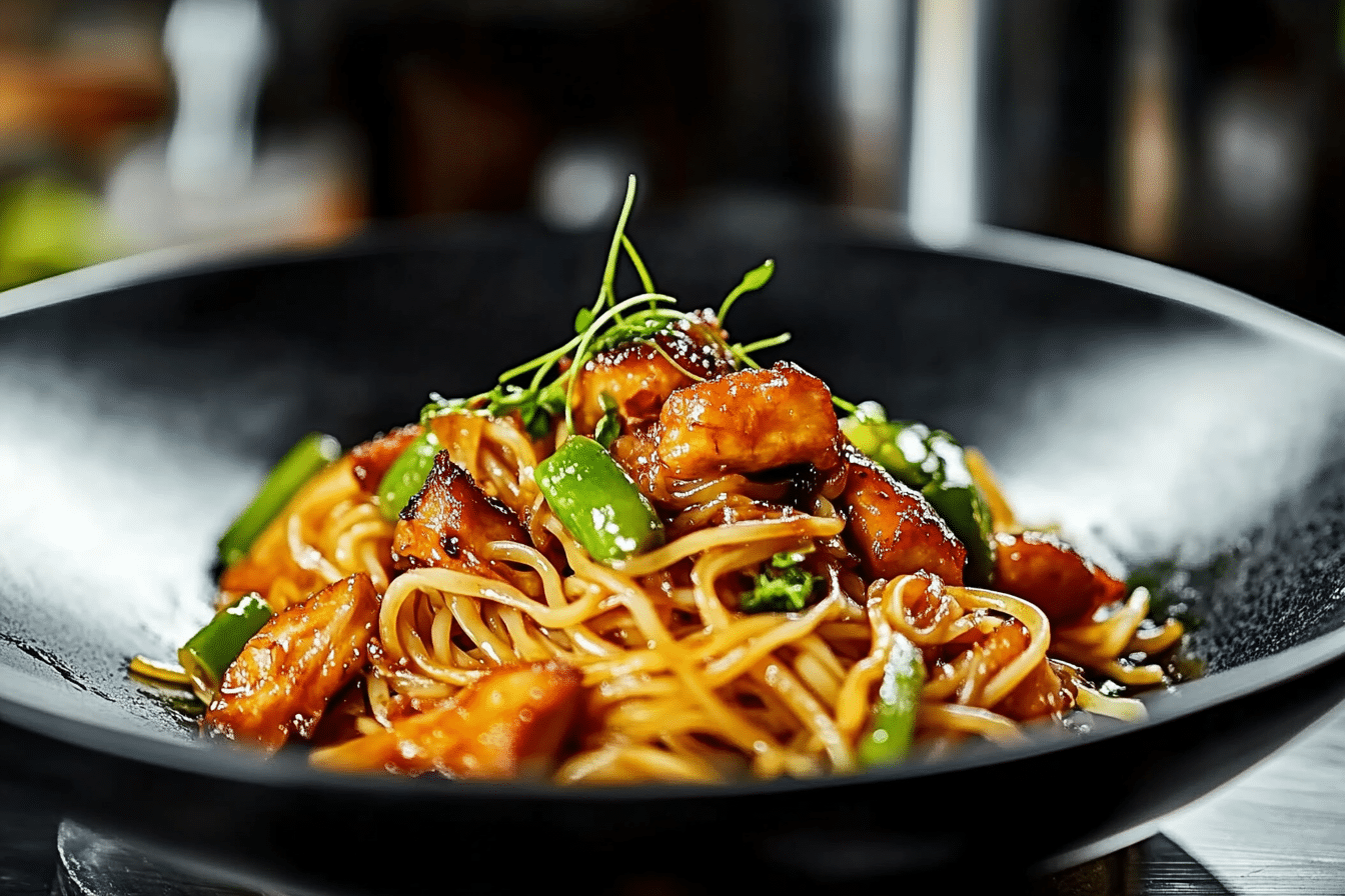 Hokkien Noodles with Chicken