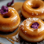 Gluten Free & Vegan Caramel Doughnuts
