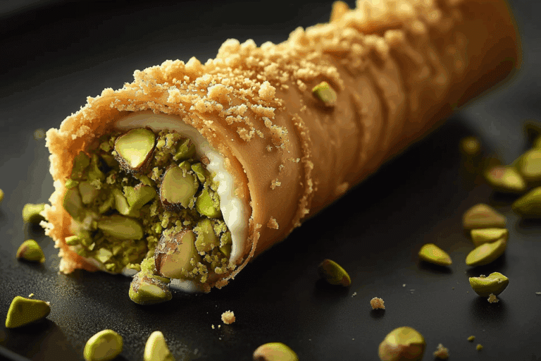 Pistachio Cannoli Recipe