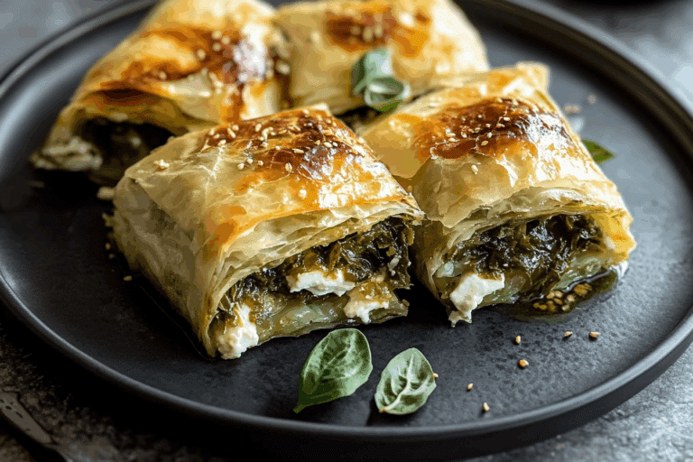 Easy Gluten Free Spanakopita Parcels