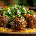 Moroccan Meatballs (Kefta Mkaoura)