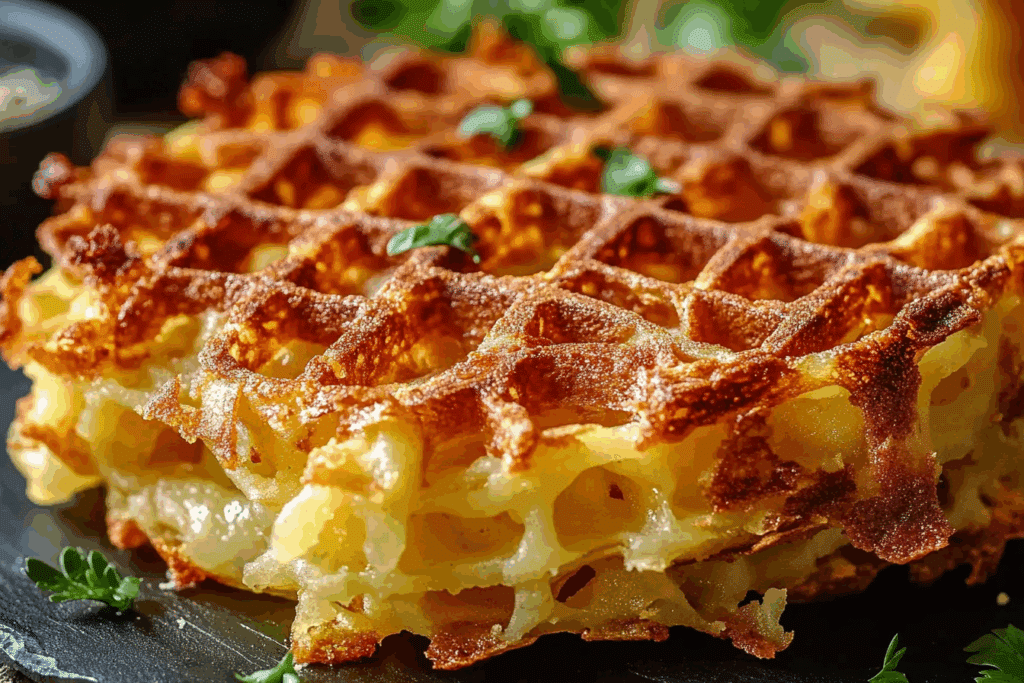 Healthy Hashbrown Chaffle