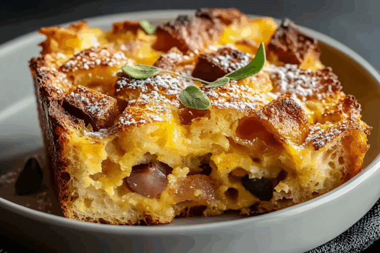 Sweet Bread Strata