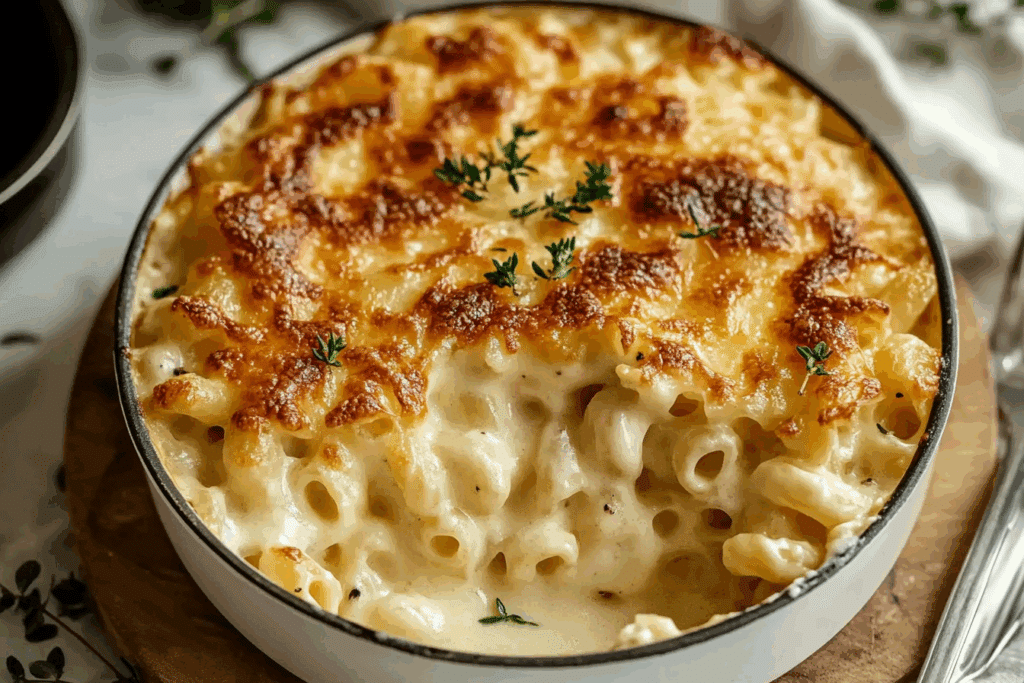 Macaroni with Bechamel Sauce