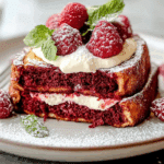 Red Velvet French Toast