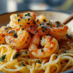 Spicy Garlic Shrimp Noodles