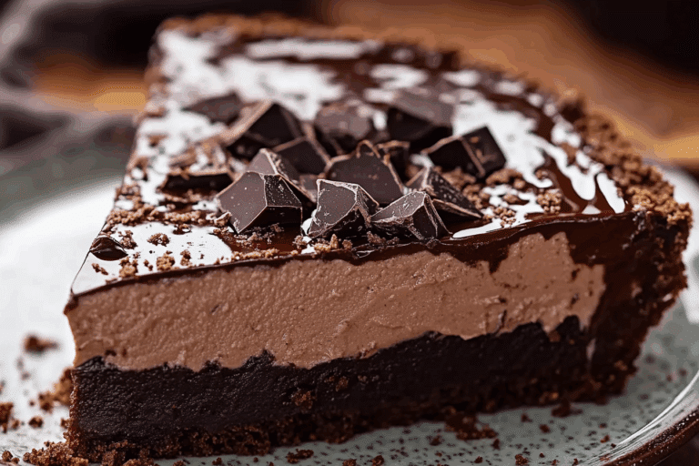 Chocolate Mud Pie Dessert