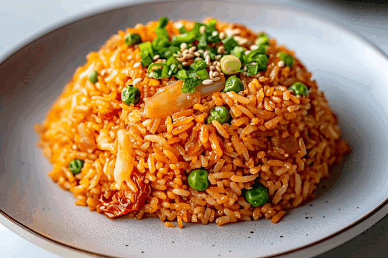 Kimchi Spam Fried Rice