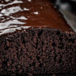 Black Cocoa Loaf Cake