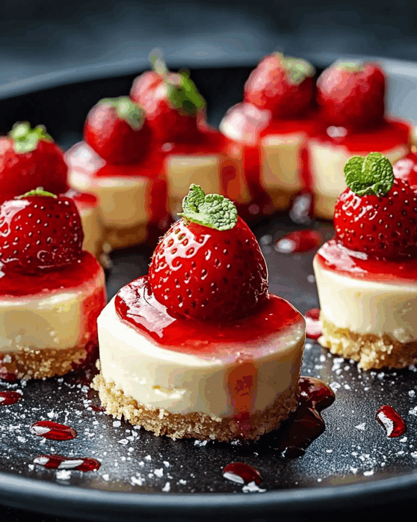 Cheesecake Deviled Strawberries