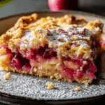 Rhubarb Dump Cake