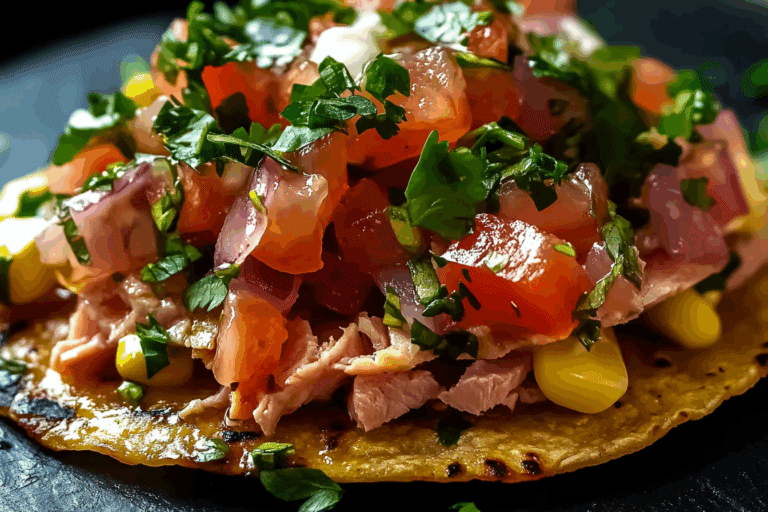 Tuna Tostadas