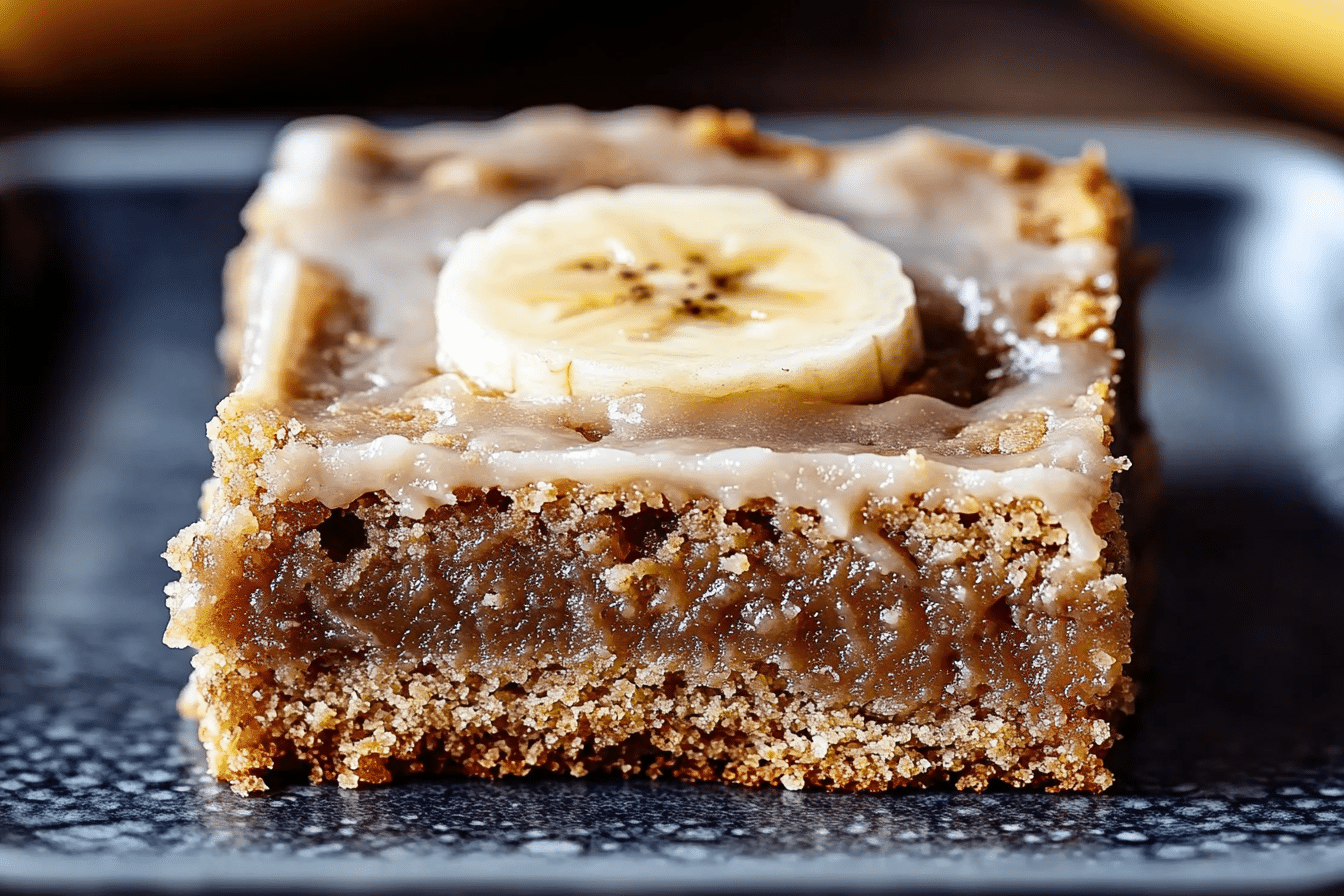 Old Fashioned Frosted Banana Bars