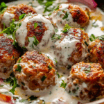 Turkish Meatballs in Yogurt Sauce