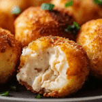 Crispy Potato Croquettes with Creamy Chicken Filling