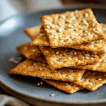 Sesame Crackers