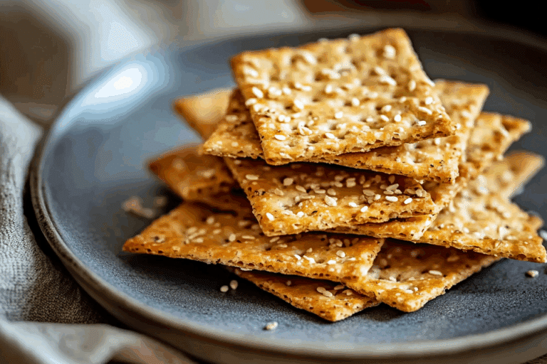 Sesame Crackers