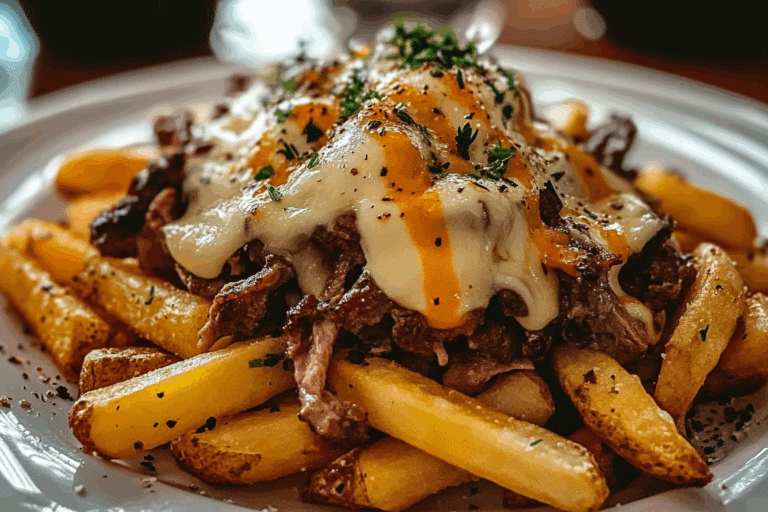 Philly Steak Cheese Fries