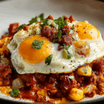 Baked Mexican Chorizo and Eggs