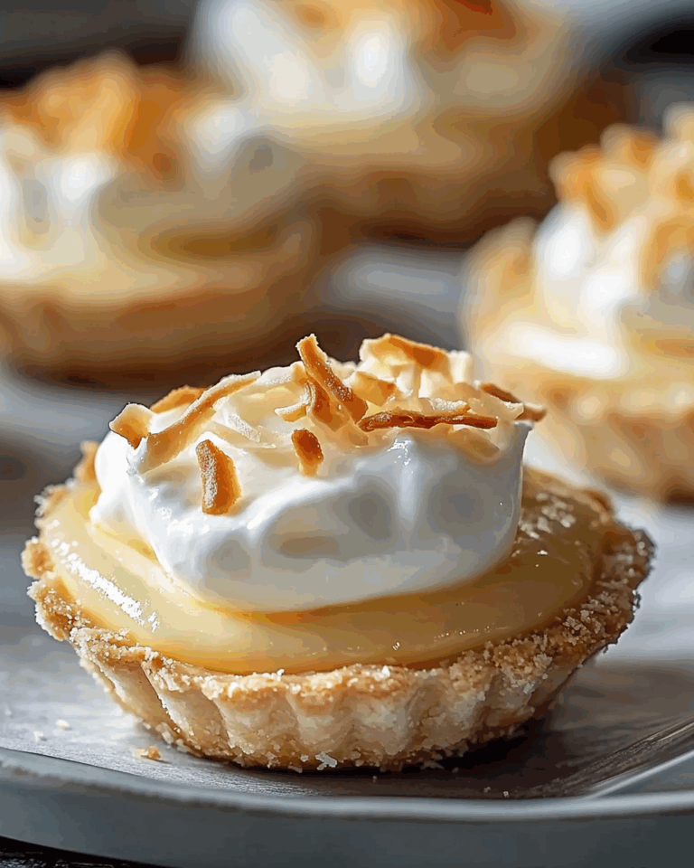 Mini Coconut Cream Pies