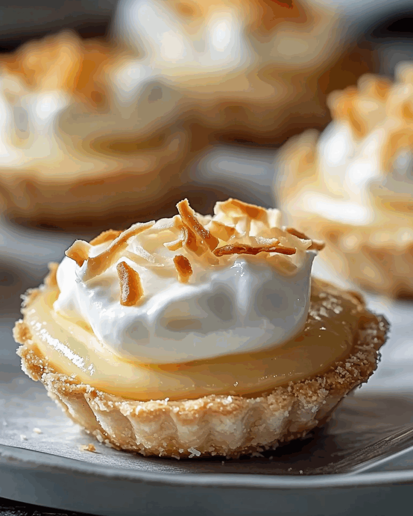 Mini Coconut Cream Pies
