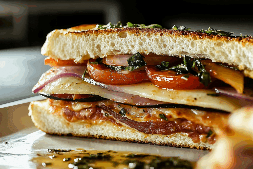 Muffuletta Italian Sandwich