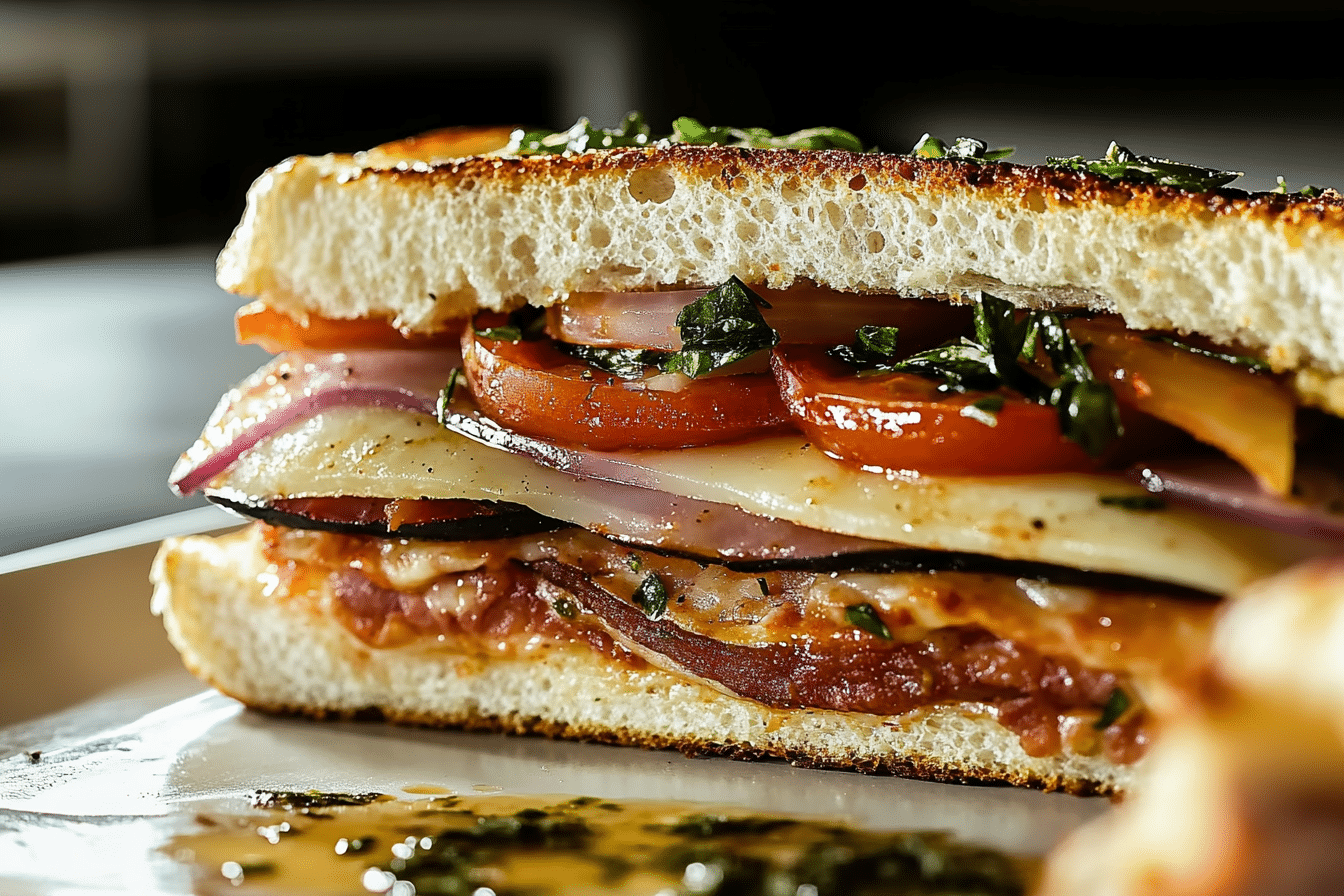 Muffuletta Italian Sandwich