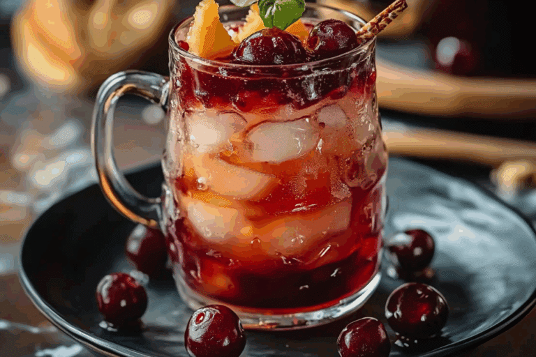 Cherry Pie Iced Tea