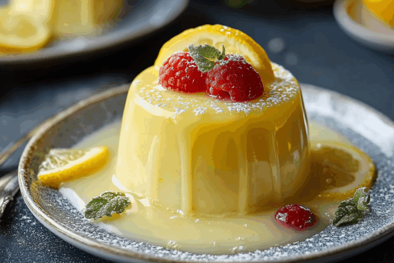 Sicilian Lemon Pudding