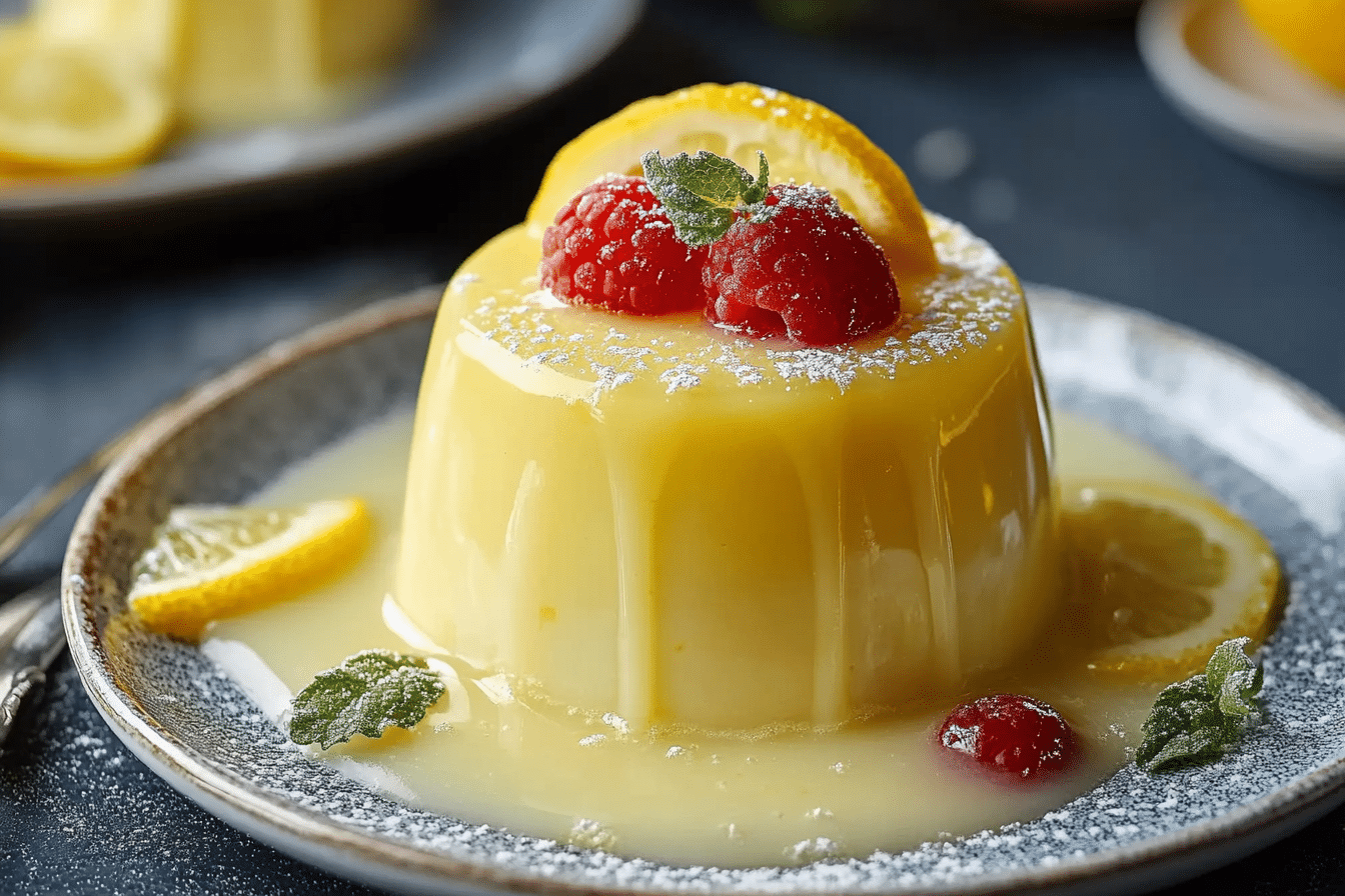 Sicilian Lemon Pudding