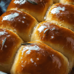 Salted Sage Honey Butter Brioche Rolls