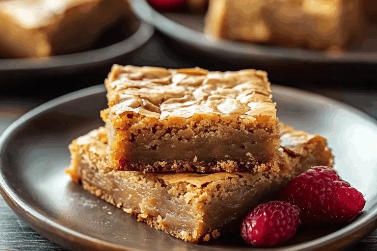 Maple Blondies