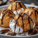 Fried S'mores Bombs