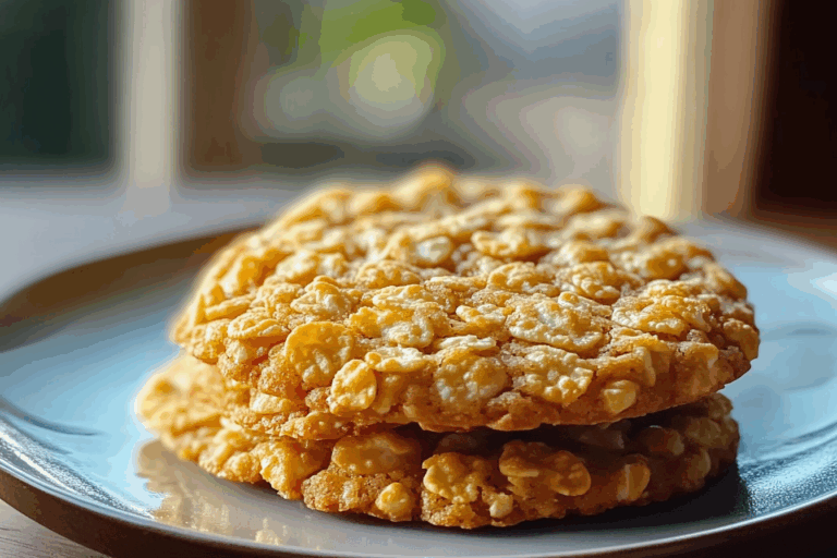 Irresistible Peanut Butter Cornflake Cookies Recipe