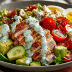 Summer Cobb Salad with Double Dill Ranch