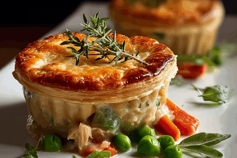 Easy Mini Chicken Pot Pies