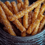 Cinnamon Sugar Pretzel Sticks