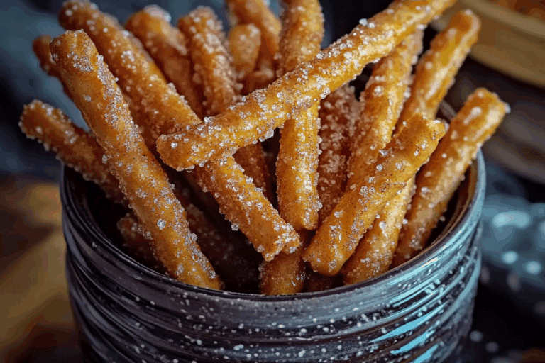 Cinnamon Sugar Pretzel Sticks