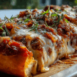 Meat Lovers Pizza Bread